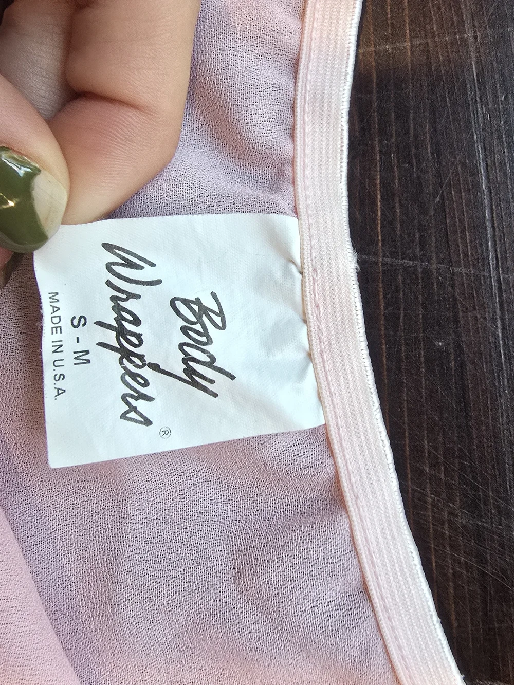 Body Wrappers Light Pink Chiffon Ballet Wrap Skirt - Size S/M - Dance Skirt Made